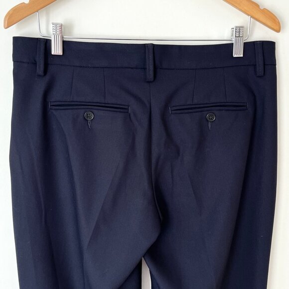 Zadig & Voltaire Prune Strass Rain Women's Navy Tailored Pants With Rhinestones - Picture 11 of 15